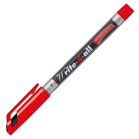 Marker Permanentny Write4all Czerwony F