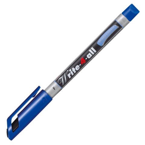 Marker Permanentny Write4all Niebieski F