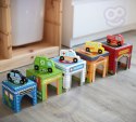 WOOPIE GREEN Układanka Sorter Kostki Miasto Pojazdy w Pudełkach + Figurki 10 el.