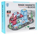 Zestaw Klocków Magnetycznych Miasto 49el.