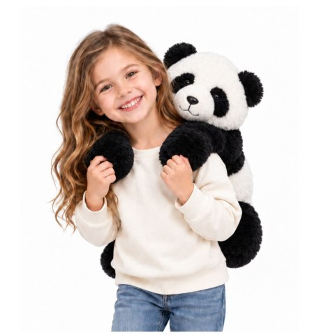 Pluszowa Panda Przytulanka Maskotka Długie Łapy Czarno-Biała 60cm