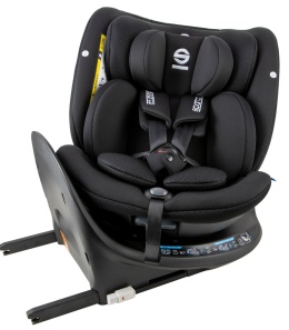 Sparco Kids SK7000i i-Size fotelik samochodowy 40-150 cm 0-12 lat - Black