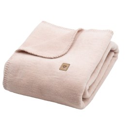 ZAFFIRO Koc bawełniany OSLO 75x100cm baby pink
