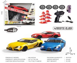 Auto Do Driftu SPEED + Akcesoria Niebieskie
