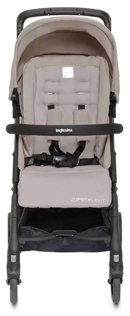 Inglesina Zippy Light 2w1 wózek spacerowy z miekką gondolą - system składania jedną ręką 6,9kg - desert dune