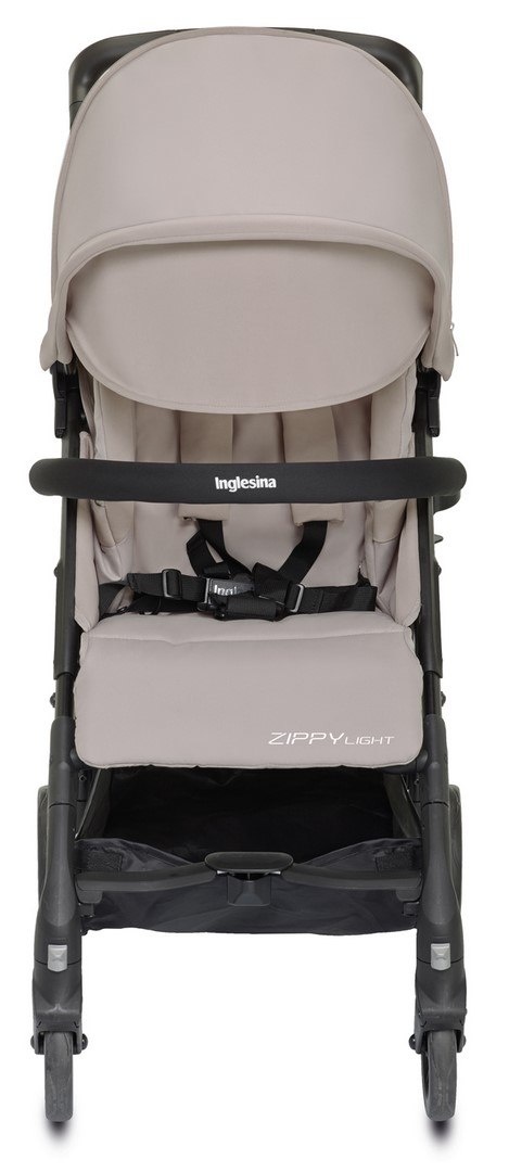 Inglesina Zippy Light 2w1 wózek spacerowy z miekką gondolą - system składania jedną ręką 6,9kg - desert dune