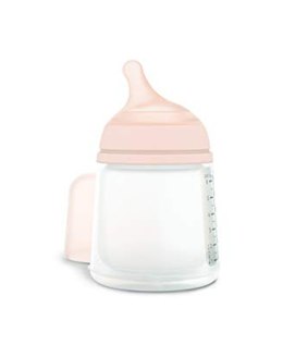 SUAVINEX 1101 Butelka antykolkowa Zero Zero 180 ml, przepływ wolny S - wersja Fair