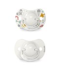SUAVINEX 3195 Smoczek fizjologiczny SX Pro 0-6M Szary A Walk In The Park 2szt.