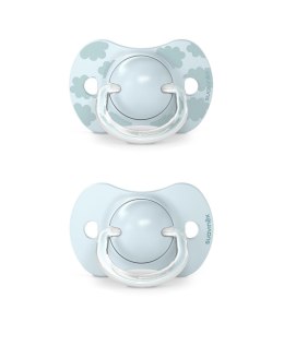 SUAVINEX 3171 Smoczek fizjologiczny SX Pro 0-6m Niebieski Dreams 2szt.