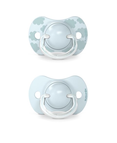 SUAVINEX 3171 Smoczek fizjologiczny SX Pro 0-6m Niebieski Dreams 2szt.