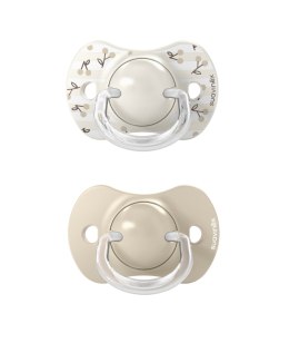 SUAVINEX 4230 Smoczek fizjologiczny SX Pro 0-6m Waniliowy Birdies 2szt.