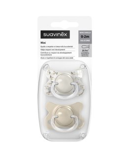 SUAVINEX 4605 Smoczek fizjologiczny SX Pro Mini 0-2 m Waniliowy Birdies 2szt.