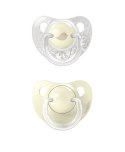SUAVINEX 4421 Smoczek anatomiczny SX Pro 0-6m Waniliowy Birdies 2szt.