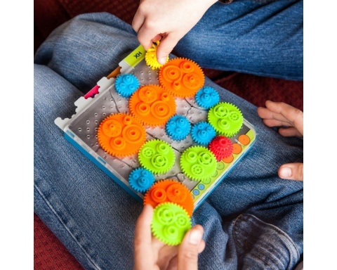 Gra Logiczna Kółka Zębate - Crankity Fat Brain Toy Qelements
