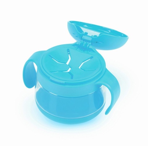 Kubek niewysypek UBBI - turkusowy