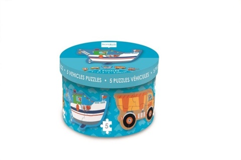 Pierwsze Puzzle Pojazdy - Nowość  , Scratch