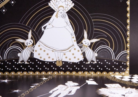 Kolorowanka biało - czarny "Cyrk"