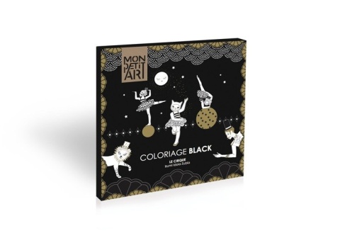 Kolorowanka biało - czarny "Cyrk"