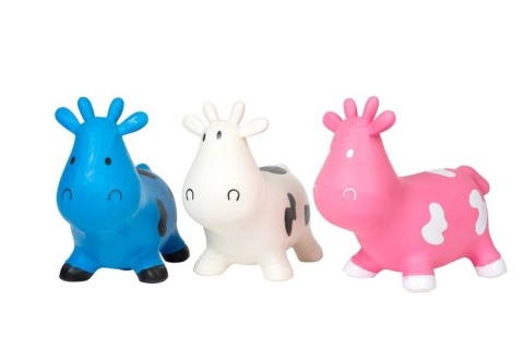 Skoczek Krówka Biało-Czarna