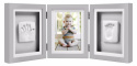 Pearhead Babyprints Deluxe Desktop Frame - Gray