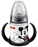 Butelka NUK FIRST CHOICE DISNEY Myszka Miki z podwójnym uchwytem 150 ml miękki ustnik 215.074