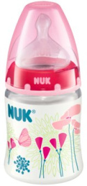 Butelka NUK FIRST CHOICE z tworzywa (PP) 150 ml smoczek silikonowy rozmiar 1 (0-6 miesięcy) 743.449