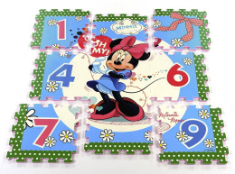 Qelements Mata Puzzle Piankowe Myszka Minni Disney Tatamiz