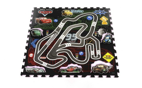 Qelements Mata Puzzle Piankowe Samochody Disney