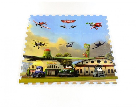 Qelements Mata Puzzle Piankowe Samoloty Disney