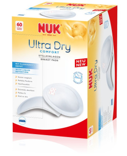 Wkładki laktacyjne NUK Ultra Dry Comfort 60 szt. 252.081