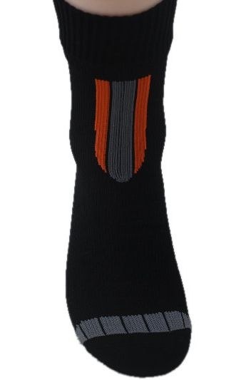 GUTO Skarpety Wodoszczelne Oddychające Bezszwowe S EU 36-39 czerwono-czarne