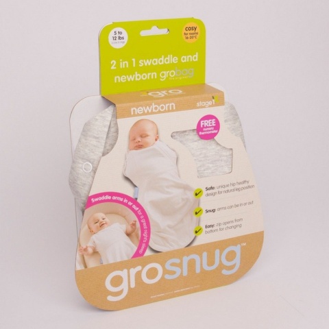 Otulacz-śpiworek Grosnug Grey Marl, Gro Company