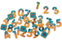 Puzzle w walizce Alfabet pociąg 27 elementów, Janod