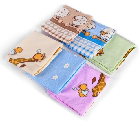 Pielucho - Ceratka flanela nadruk 50x60cm Sensillo