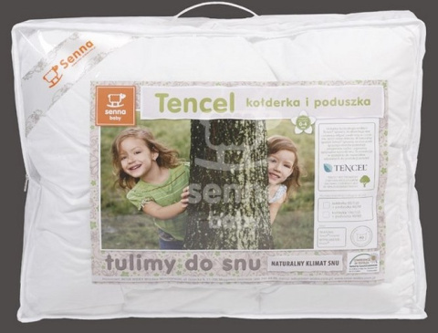 Senna Baby Komplet dziecięcy Kołderka i Poduszka TENCEL Uniwersalna 100x135 cm