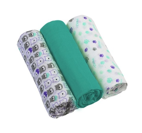 Pieluszki muślinowe Super miękkie 3szt. 0m+ Baby Ono 348