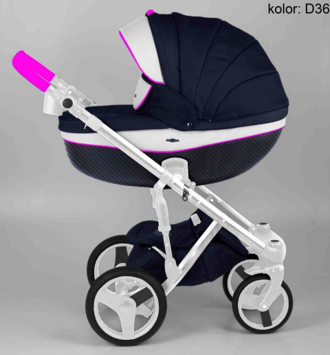 MONTE DELUXE 2W1 ADAMEX wózek dziecięcy - Polski Produkt D36