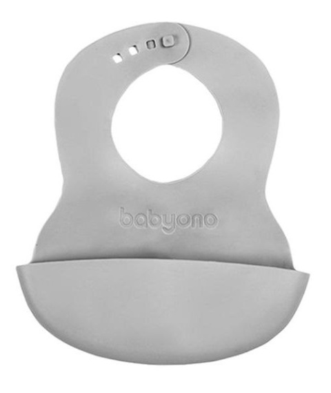 Super miękki śliniak z regulowanym zapięciem 6m+ Baby Ono 835