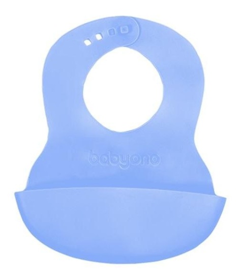 Super miękki śliniak z regulowanym zapięciem 6m+ Baby Ono 835