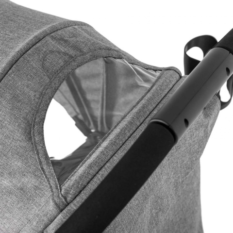 PILOT KinderKraft lekka i kompaktowa spacerówka, wózek spacerowy 5,2kg - Grey