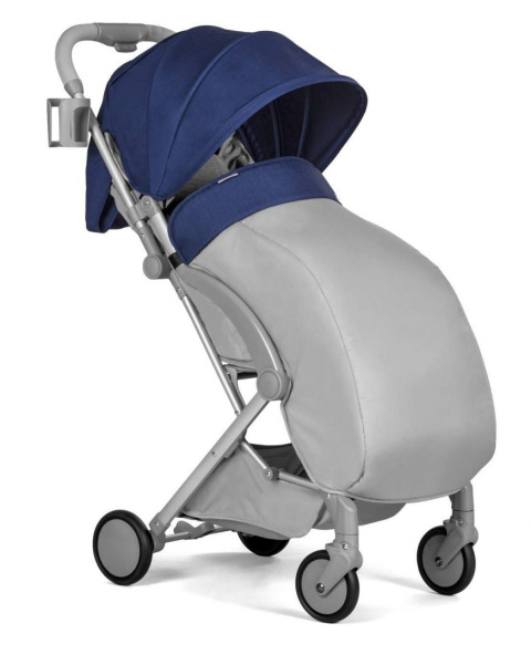 PILOT KinderKraft lekka i kompaktowa spacerówka, wózek spacerowy 5,2kg NAVY