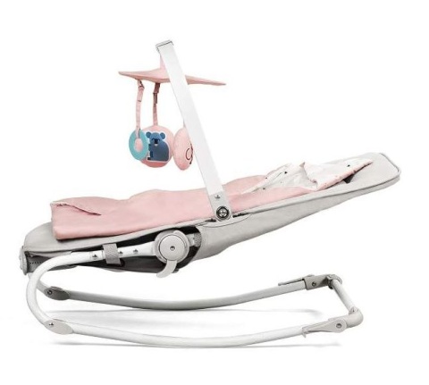 KinderKraft Leżaczek FELIO do 18kg pink
