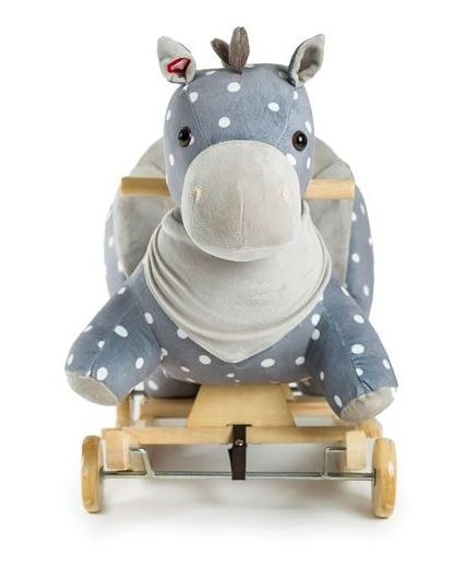 Konik na biegunach z funkcją Jeździka Kinderkraft Gray