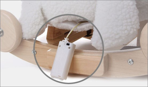 Konik na biegunach z funkcją Jeździka Kinderkraft Gray