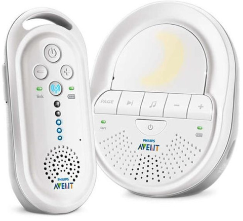 AVENT SCD506/52 NIANIA DECT MONITOR AUDIO do 330 metrów + Zestaw Pielęgnacyjny Kosmetyczny Philips Avent SCH 400/30