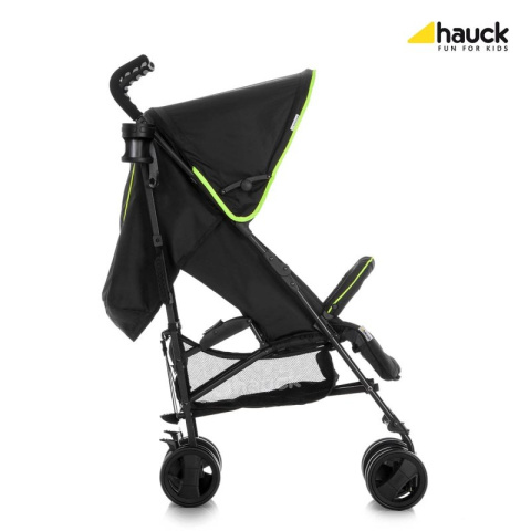 HAUCK SPEED PLUS S Wózek spacerowy caviar/neon yellow