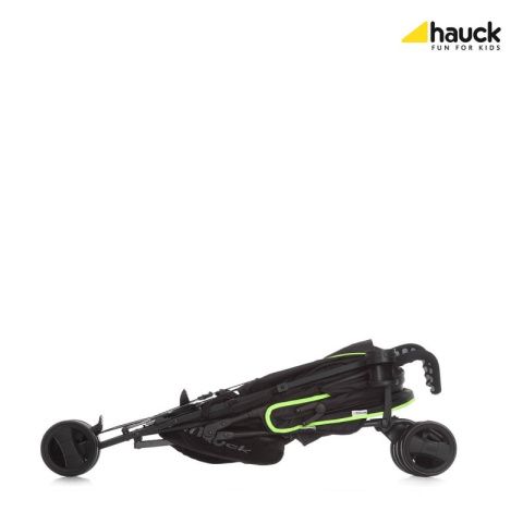 HAUCK SPEED PLUS S Wózek spacerowy caviar/neon yellow