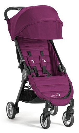 BBJ City Tour Baby Jogger wózek spacerowy 6,5 kg idealny do samolutu + Gratis pałak, uchwyt na kubek, folia, torba - violet