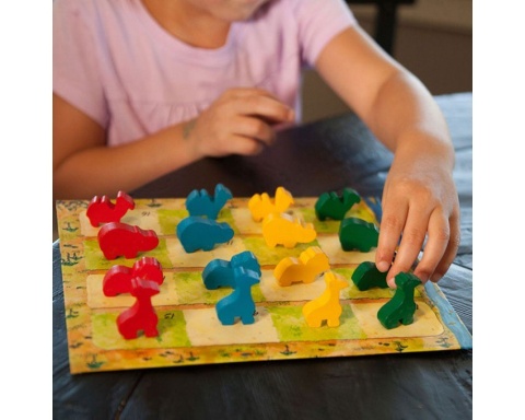 Gra Zwierzęca Logika Animal Logic 5+ Fat Brain Toy Qelements