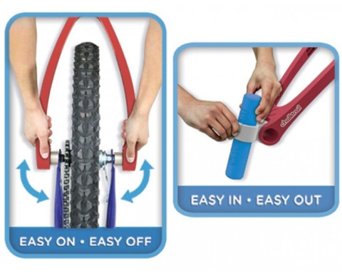 Kredowy Ślad Chalktrail - Przystawka do Roweru - Czerwona 3+ Fat Brain Toys